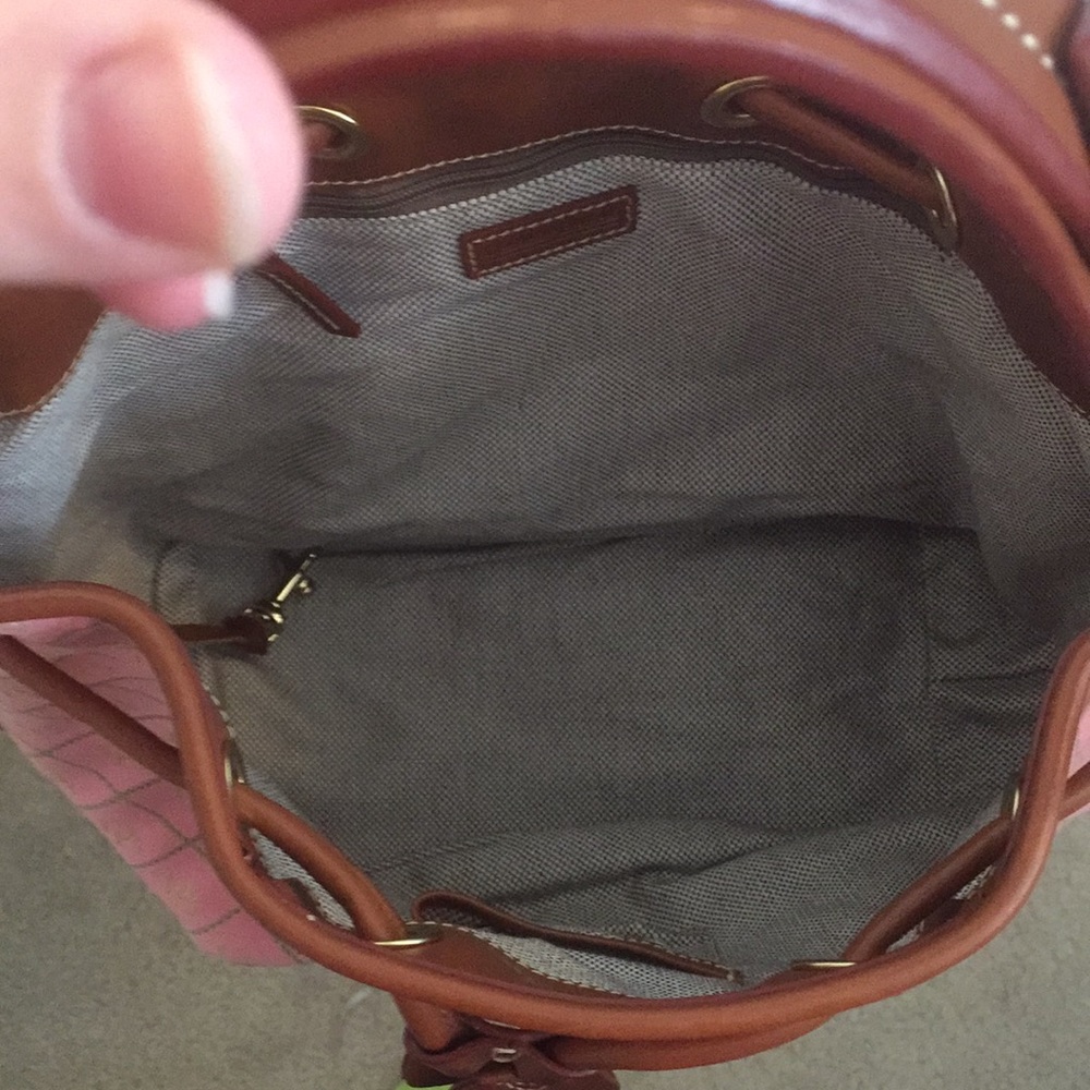 Dooney and Bourke Drawstring Bucket Purse - Picture 12 of 13